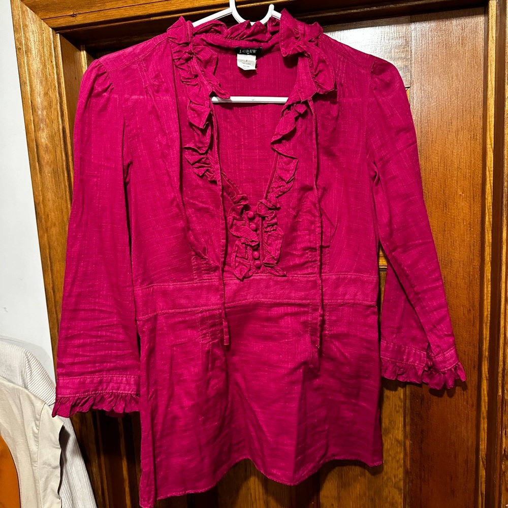 Women’s JCrew cotton blouse